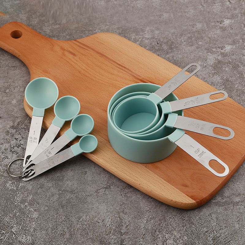 Kitchen Gadgets And Appliances - 8PCS Measuring Cups Spoons Set For