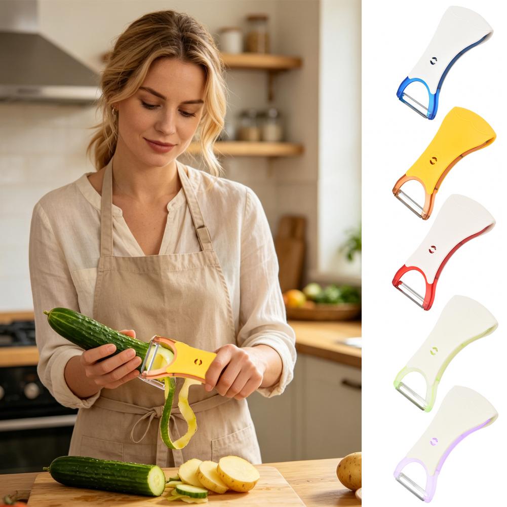 Kitchen Gadgets Vegetable Cutter - 2 In 1 Rotating Swivel Peeler,