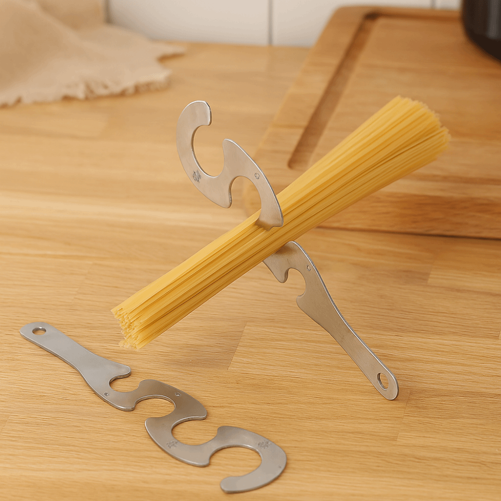 Pasta Measuring Tool - 4 Holes Spaghetti Measure Tool Stainless