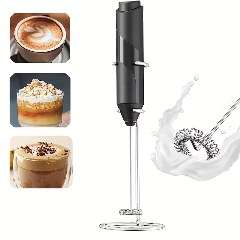 Kitchen Gadgets And Appliances - Mini Electric Milk Foamer Blender Wireless