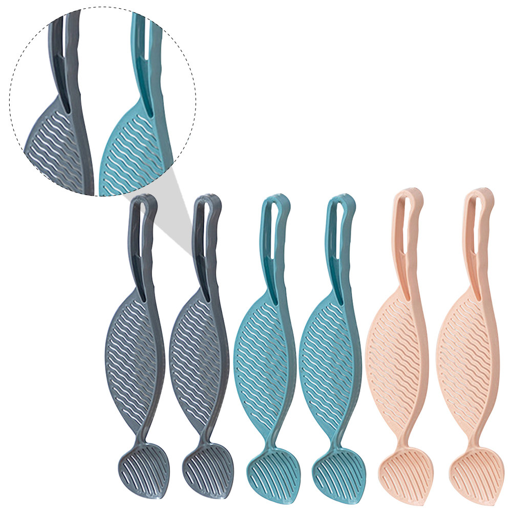 Kitchen Gadgets Rice Filter - 6Pcs Rice Washing Drainer Plastic Food
