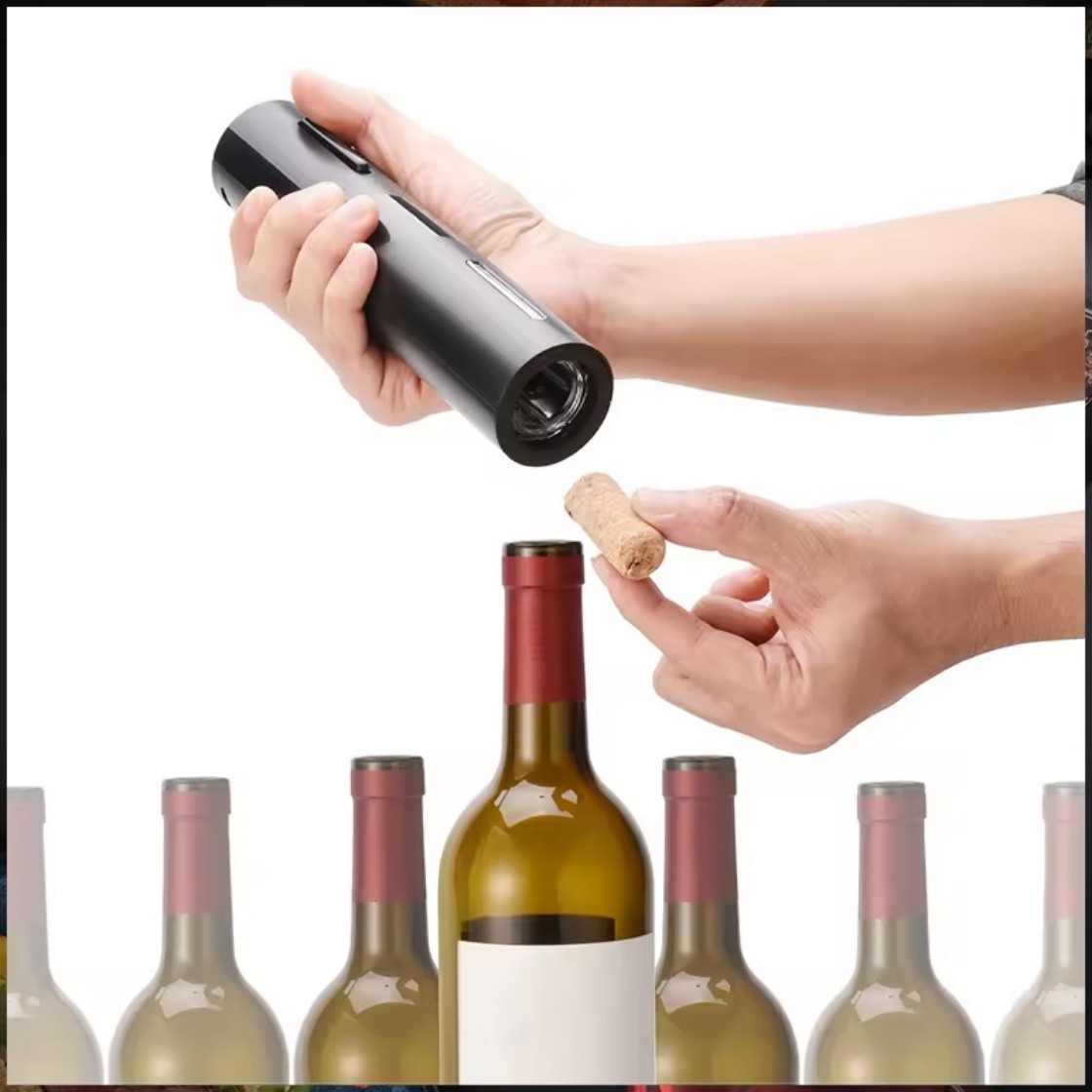 Electric Can Opener - Electric Wine Opener Set Household Fully