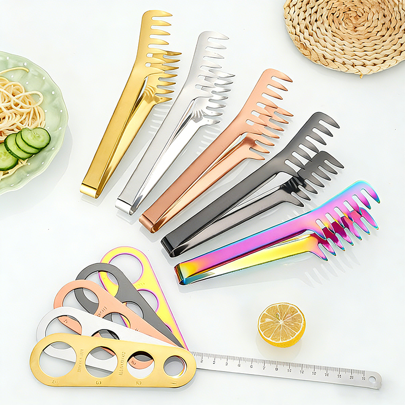 Pasta Measuring Tool - 2pcs Comb Spaghetti Tongs & Pasta