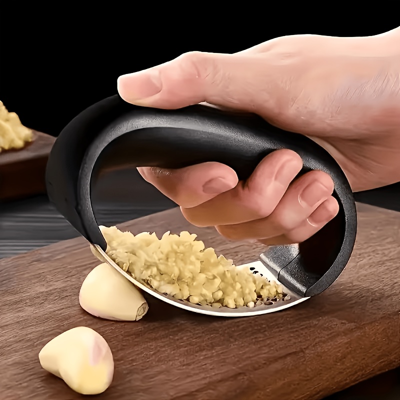Manual Garlic Press - Stainless Steel Garlic Press Crusher Manual