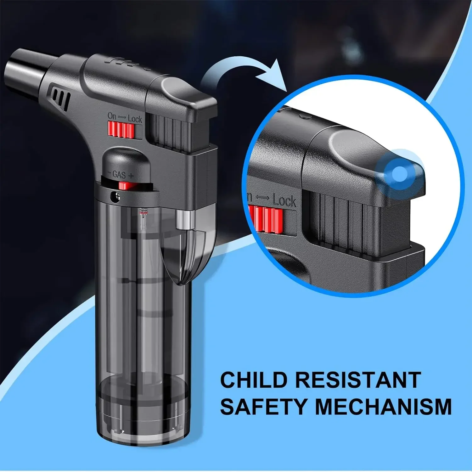 Kitchen Gadgets Best Sellers 2025 - 2025 New 4-pack Torch Lighters, Windproof