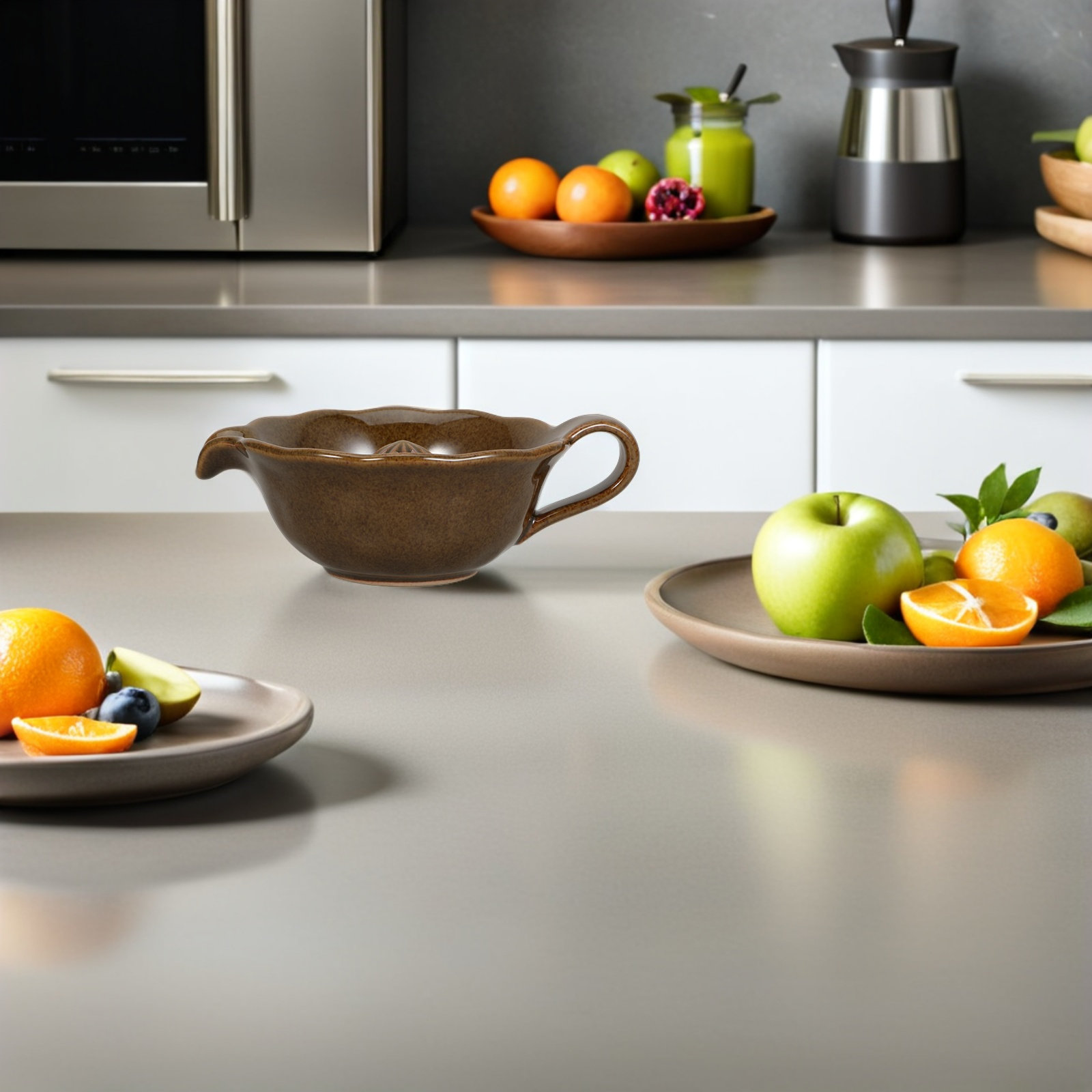 Citrus Lemon Squeezer - Ceramic Citrus Juicer Manual Ceramic Hand