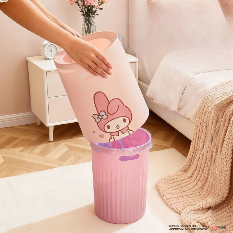 Kitchen Gadgets Best Sellers 2025 - Anime Sanrio Melody Trash Can Home