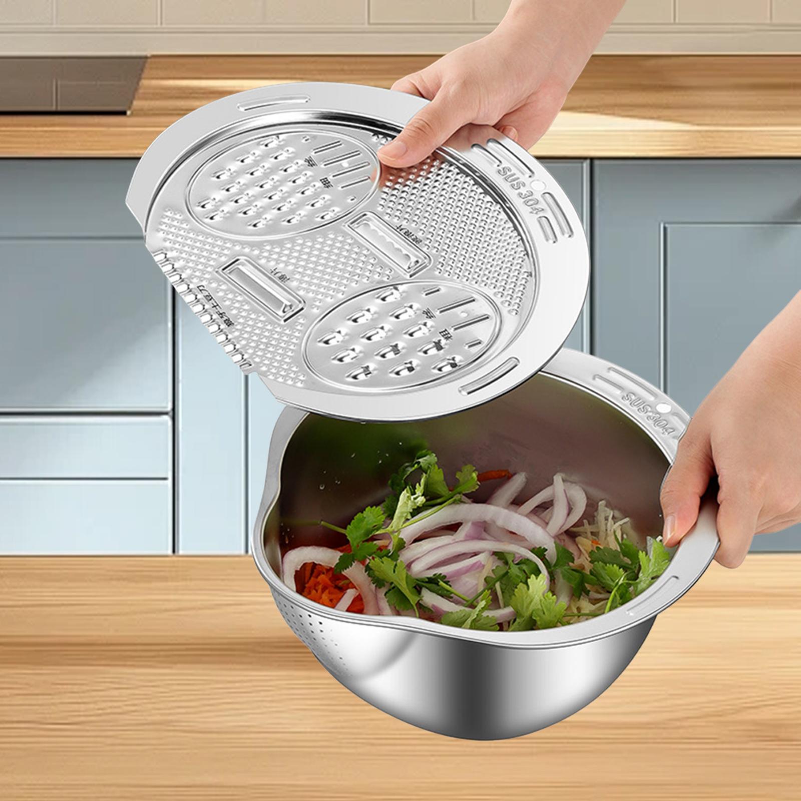 Rice Strainer Bowl Colander Er - Kitchen Gadgets Rice Filter recension och pris