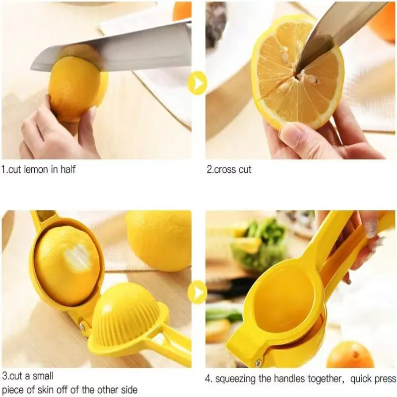 Stainless Steel Lemon Lime Squ - Citrus Lemon Squeezer recension och pris