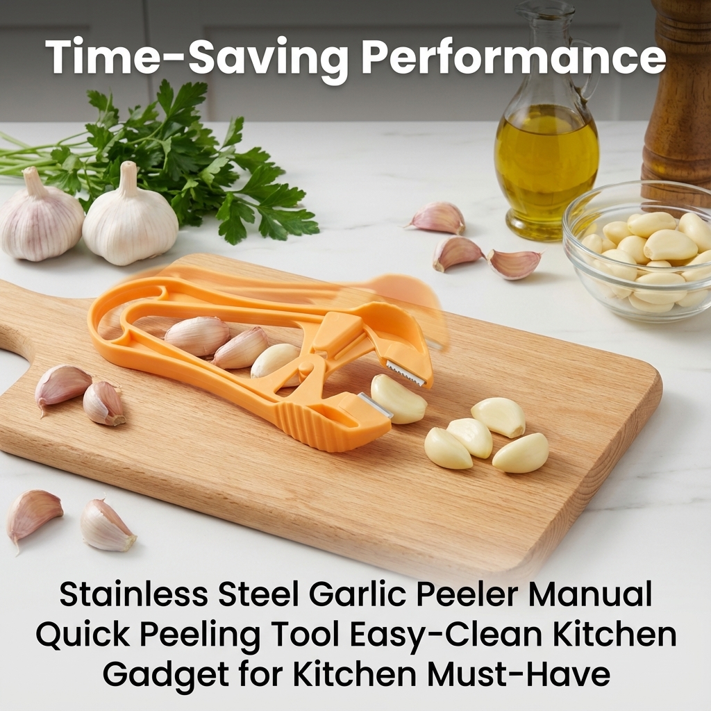 Stainless Steel Garlic Peeler  - Kitchen Gadgets To Have recension och pris