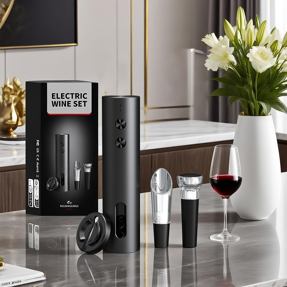4-in-1 Electric Bottle Wine Op - Electric Can Opener recension och pris