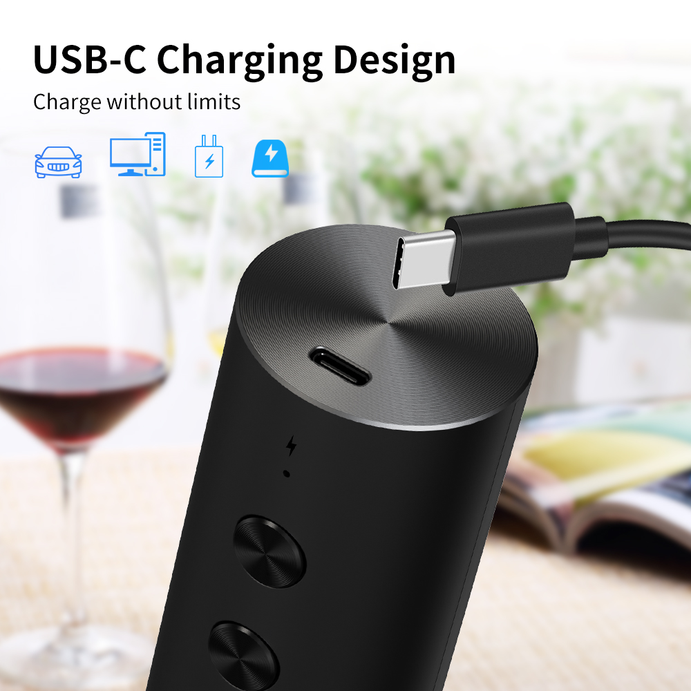 4-in-1 Electric Bottle Wine Op - Electric Can Opener recension och pris