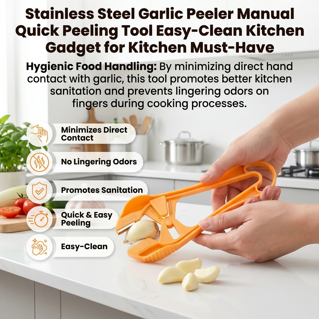 Stainless Steel Garlic Peeler  - Kitchen Gadgets To Have recension och pris