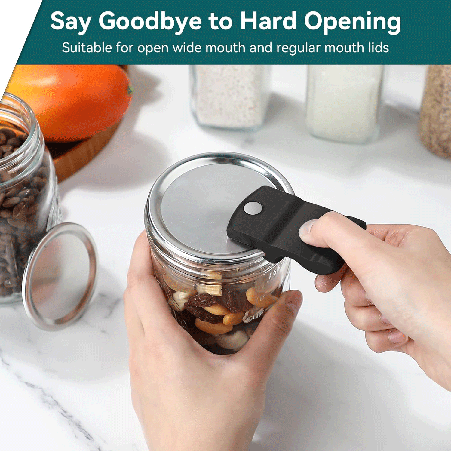 Ergonomic Handheld Jar Opener  - Kitchen Gadgets To Have recension och pris