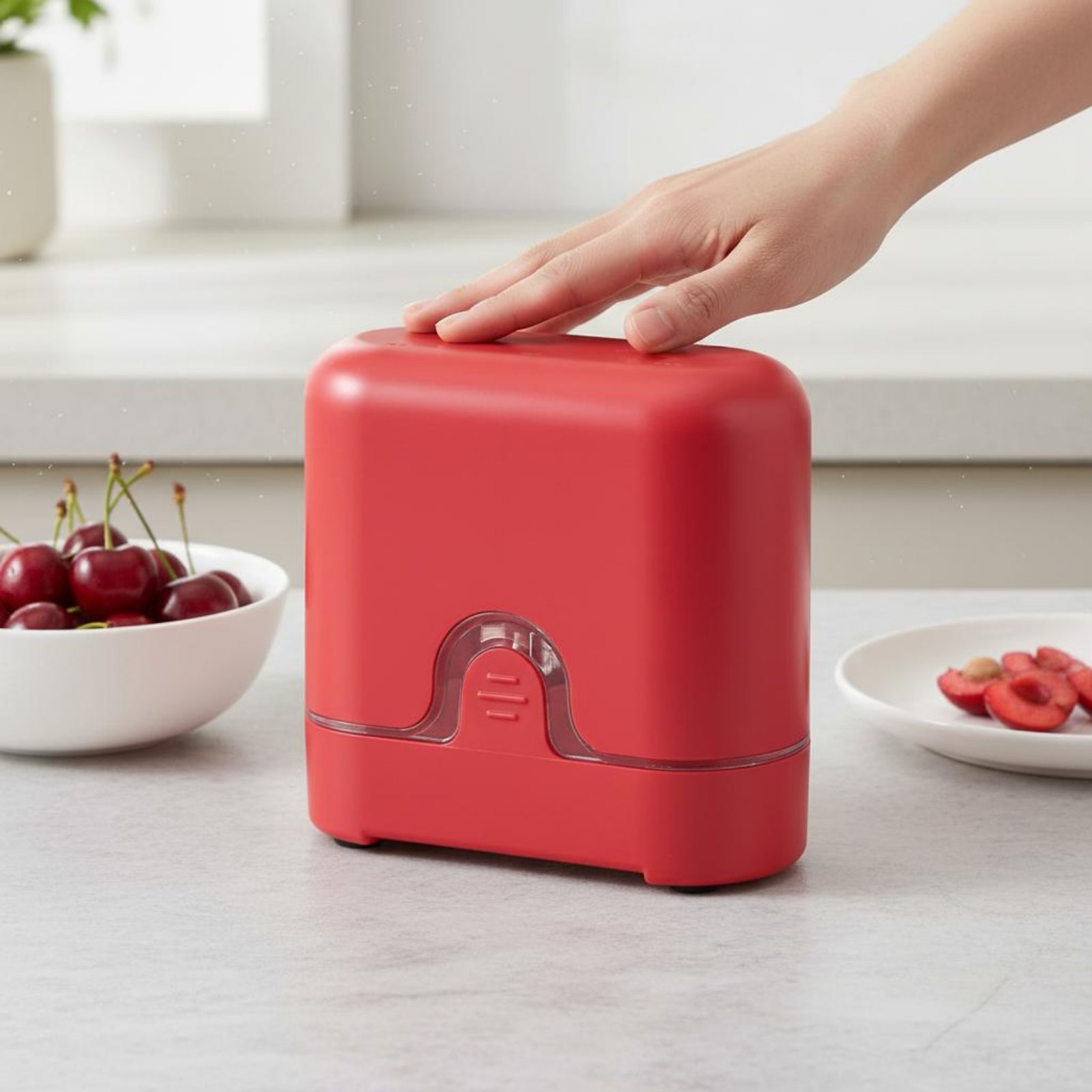 2-in-1 Cherry Pitter and Cutte - Kitchen Gadgets Vegetable Cutter recension och pris