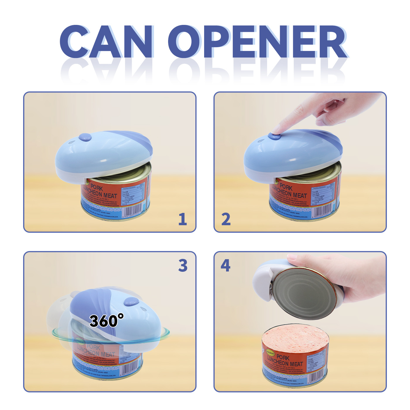 New Charging Can Opener Automa - Electric Can Opener recension och pris