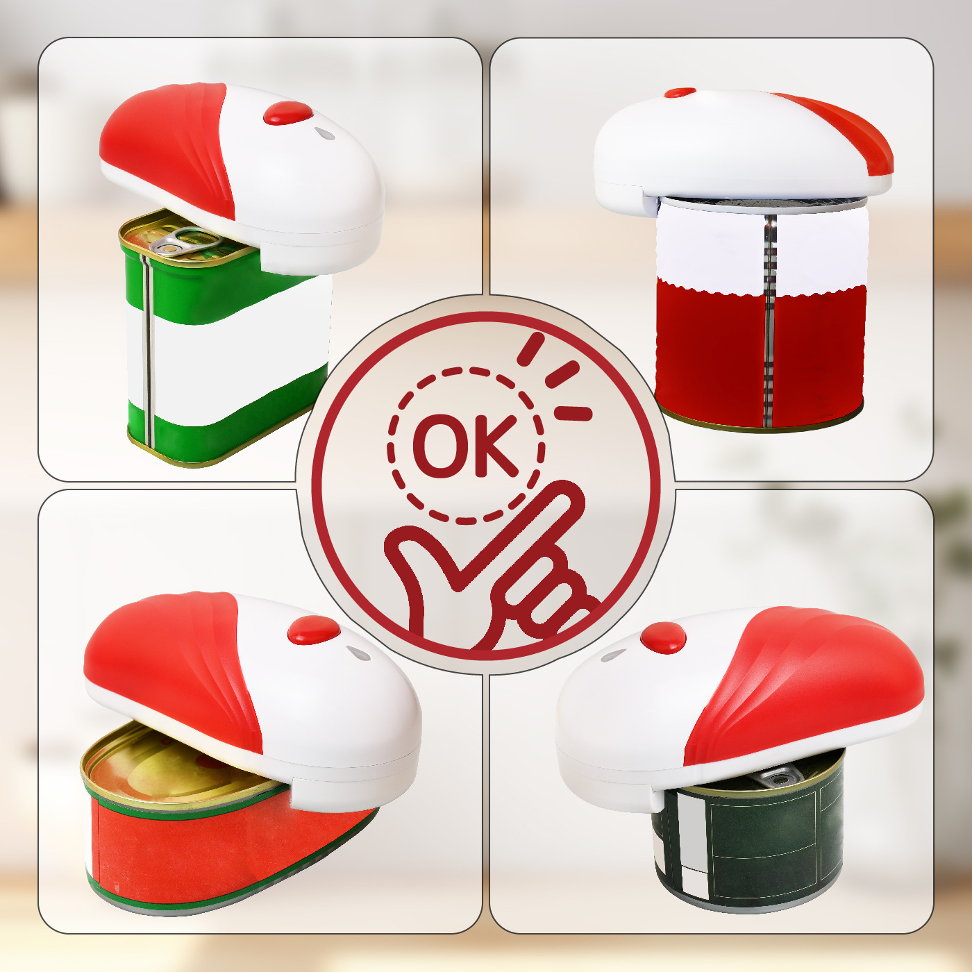 New Charging Can Opener Automa - Electric Can Opener recension och pris