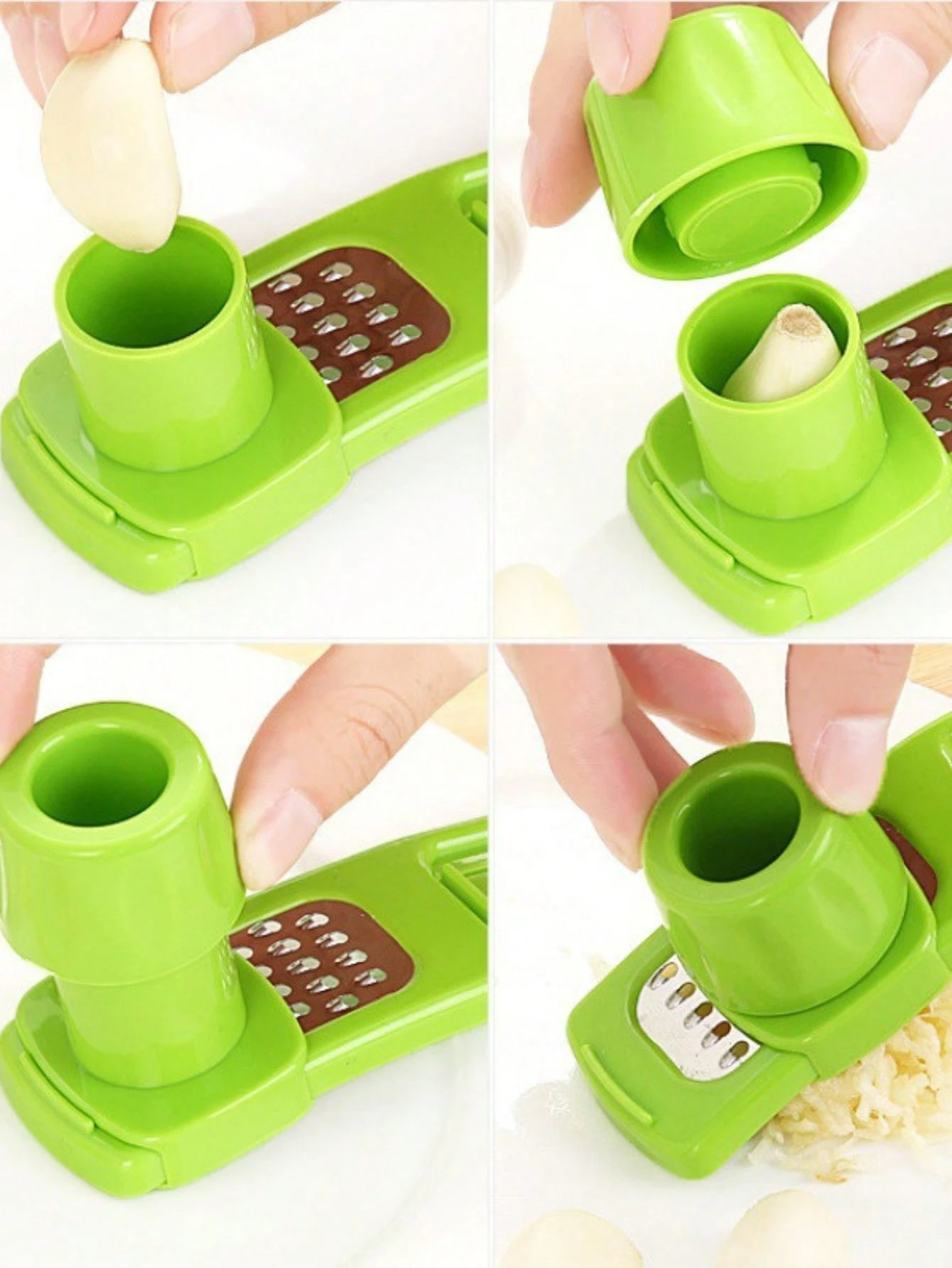 1/2pc Mini Garlic Grinder Crea - Manual Garlic Press recension och pris