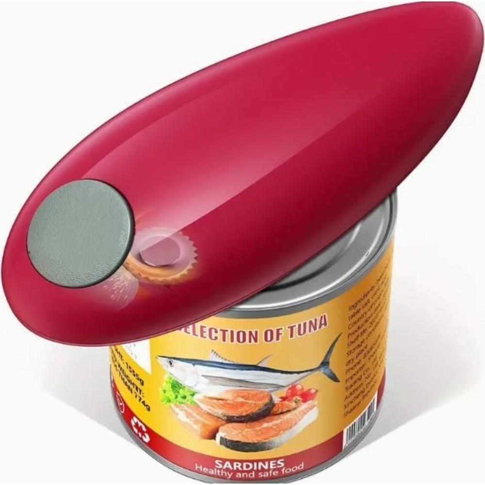 1pc Red Electric Can Opener Bo - Electric Can Opener recension och pris