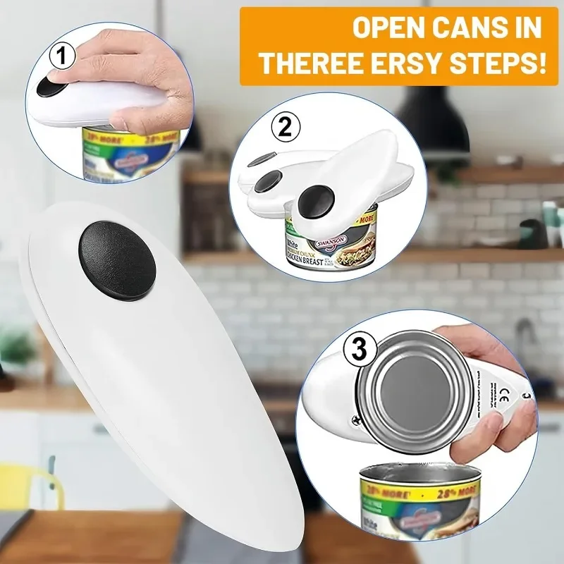 1pc Automatic Can Opener /Manu - Electric Can Opener recension och pris