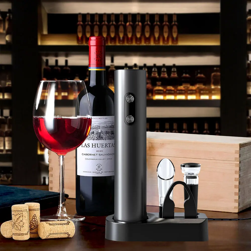 Automatic Wine Opener Set Reus - Electric Can Opener recension och pris