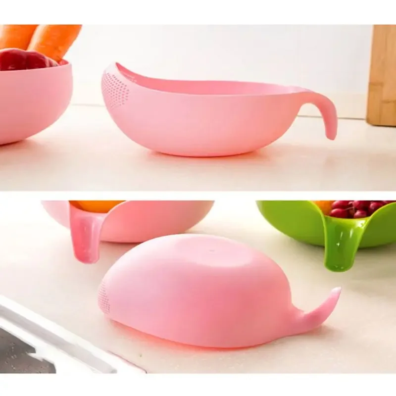 Fruit Vegetable Bowl Drainer C - Kitchen Gadgets Rice Filter recension och pris