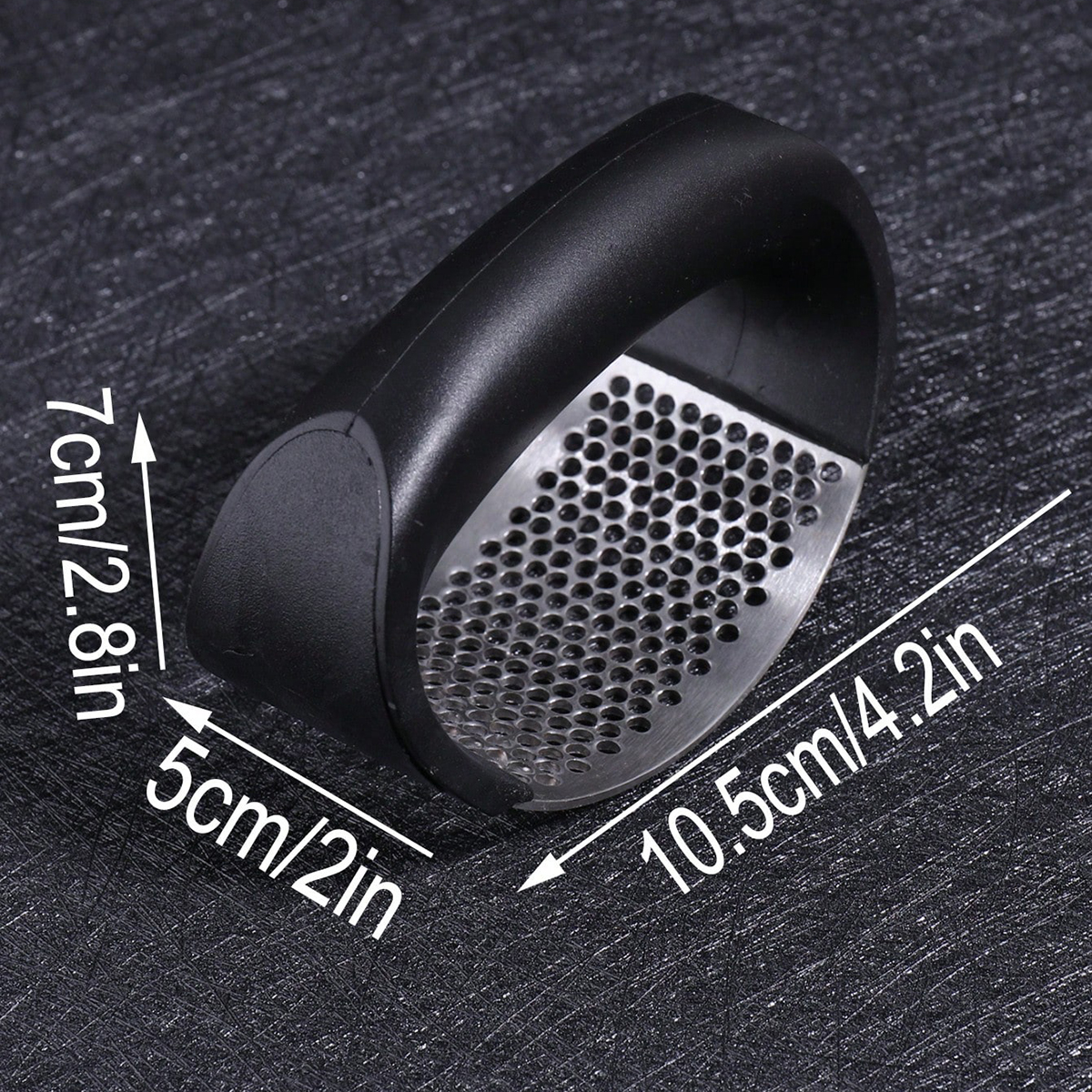 Stainless Steel Garlic Press - - Kitchen Gadgets And Appliances recension och pris