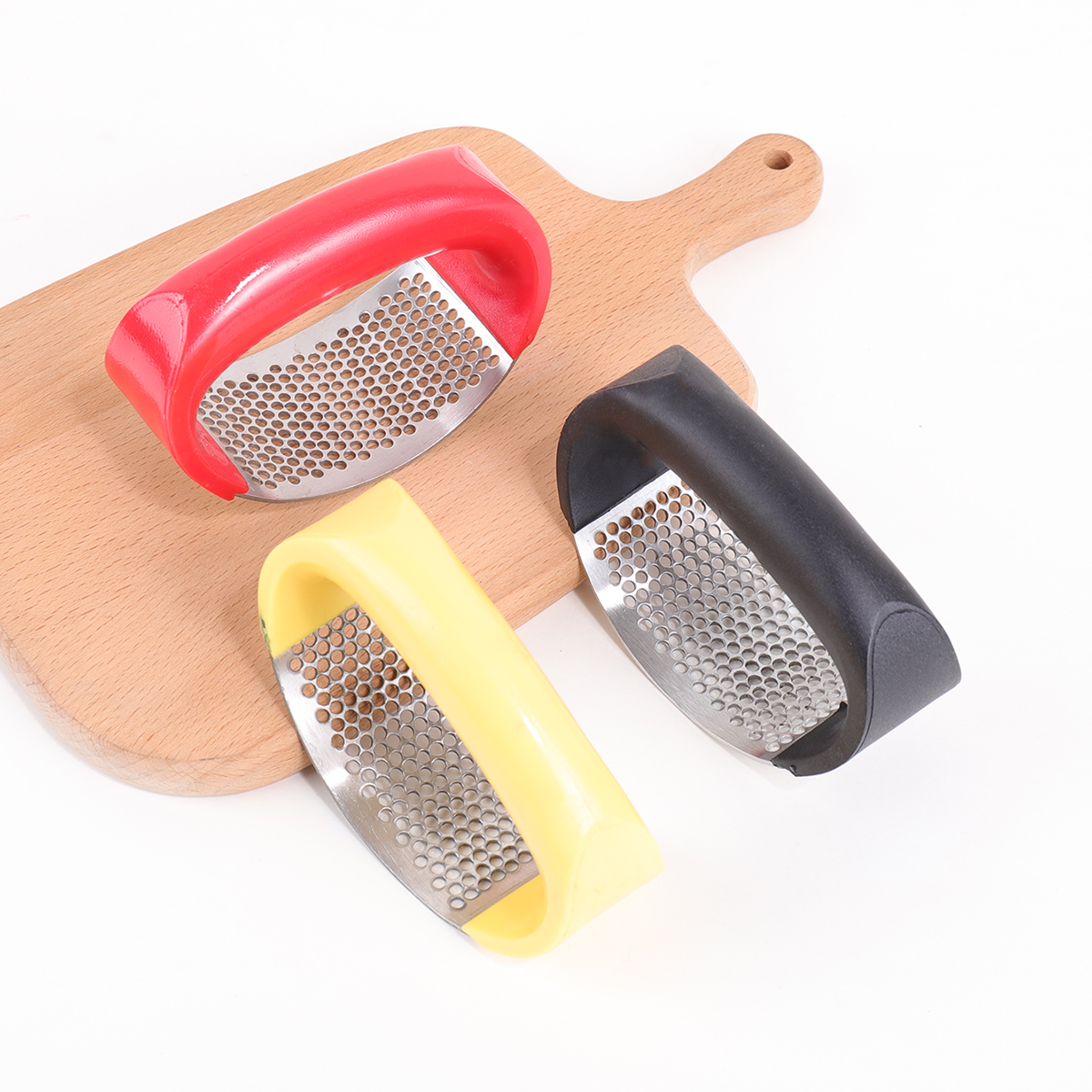 Stainless Steel Garlic Press - - Kitchen Gadgets And Appliances recension och pris