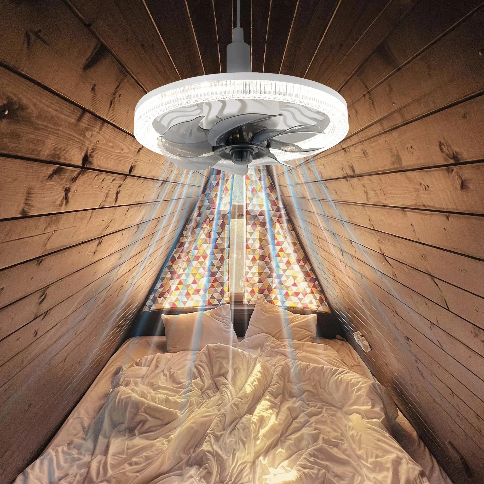 Smart LED Ceiling Fan Light wi - Kitchen Gadgets Smart recension och pris