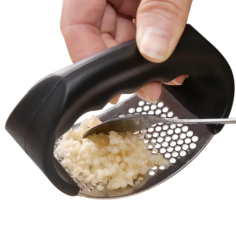 Stainless Steel Garlic Press C - Manual Garlic Press recension och pris