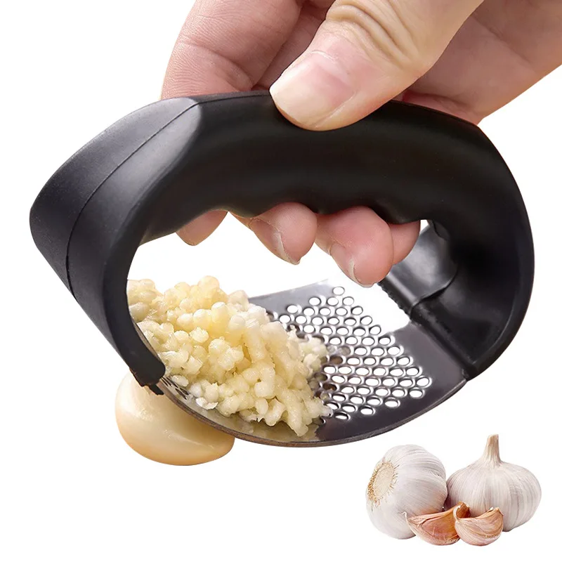 Stainless Steel Garlic Press C - Manual Garlic Press recension och pris