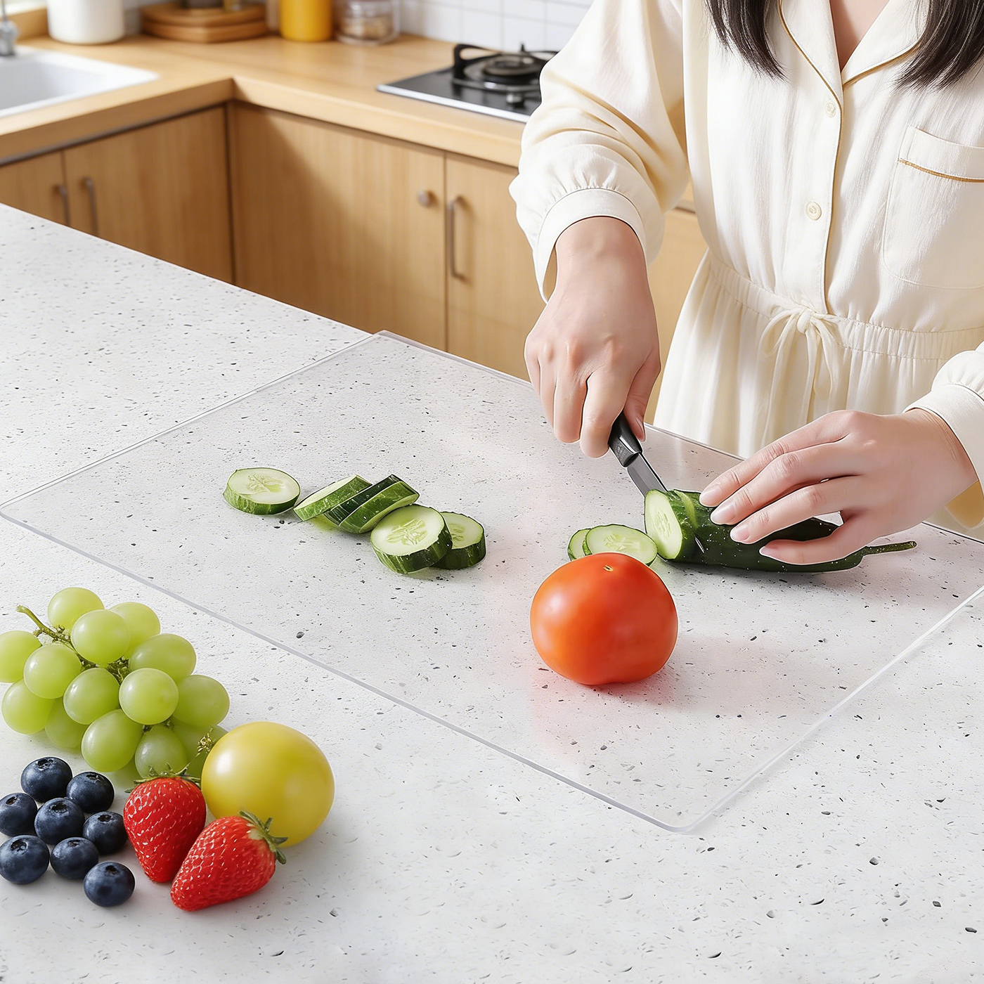 Acrylic transparent cutting bo - Kitchen Gadgets To Have recension och pris