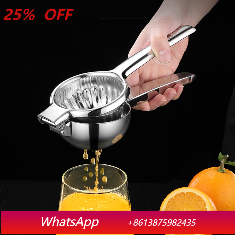 LMM 304 Stainless Steel Orange - Citrus Lemon Squeezer recension och pris