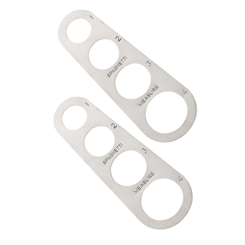 2Pcs Stainless Pasta Measuring - Pasta Measuring Tool recension och pris