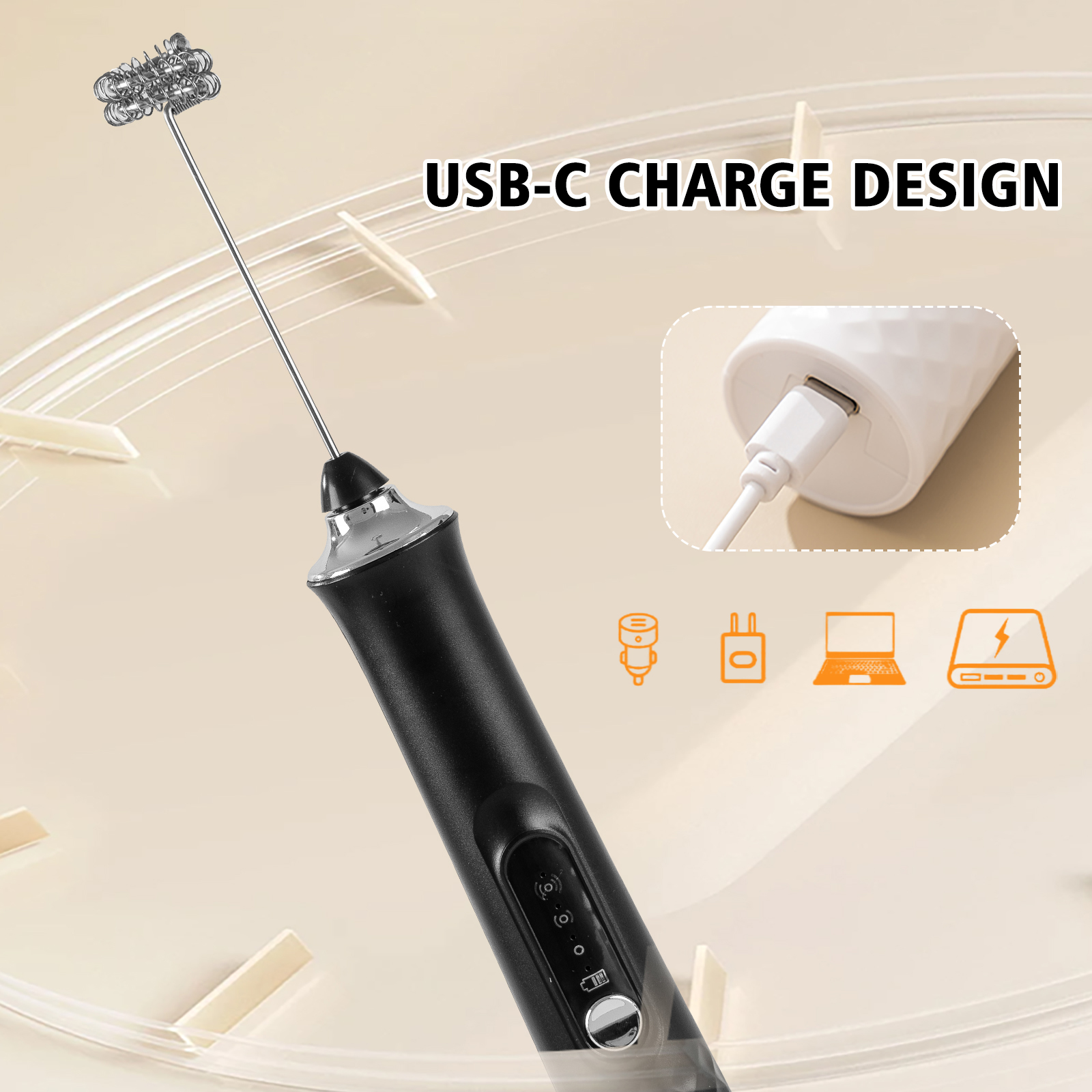 Powerful Electric Milk Frother - Kitchen Gadgets And Appliances recension och pris