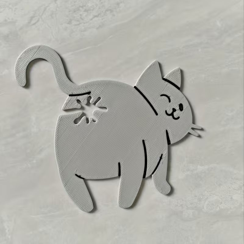 Cat Butt Bread Clip - 3D Print - Kitchen Gadgets To Have recension och pris