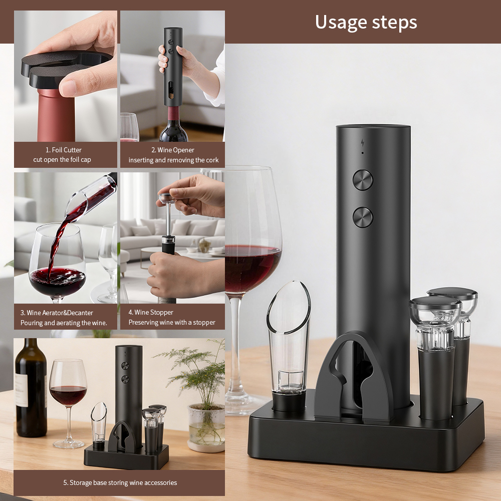 Electric Wine Bottle Opener Se - Electric Can Opener recension och pris