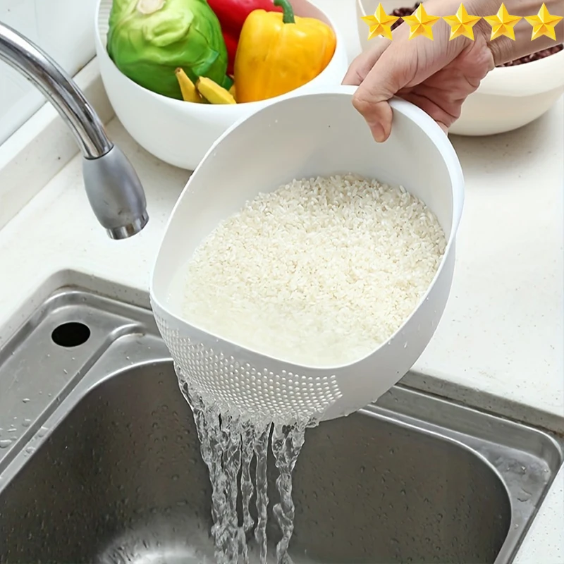 [Hot Sales] Rice Drain Basket  - Kitchen Gadgets Rice Filter recension och pris