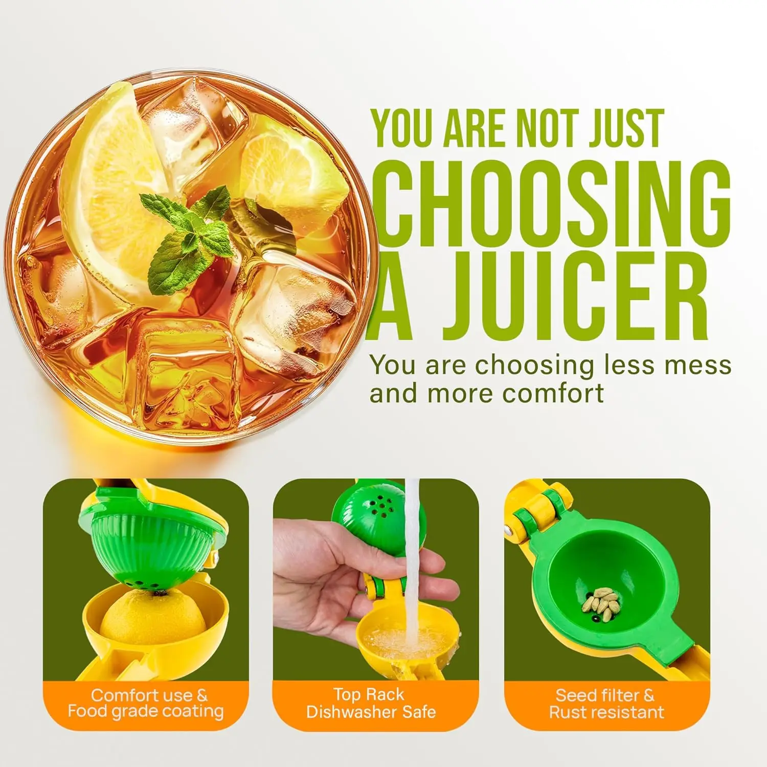 2-in-1 Manual Lemon Squeezer f - Citrus Lemon Squeezer recension och pris