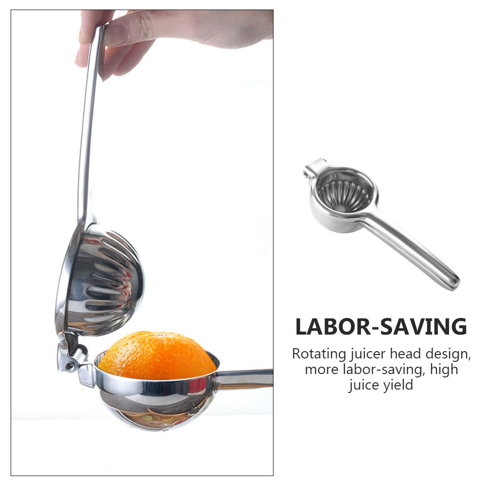 1Pcs Stainless Steel Manual Le - Citrus Lemon Squeezer recension och pris