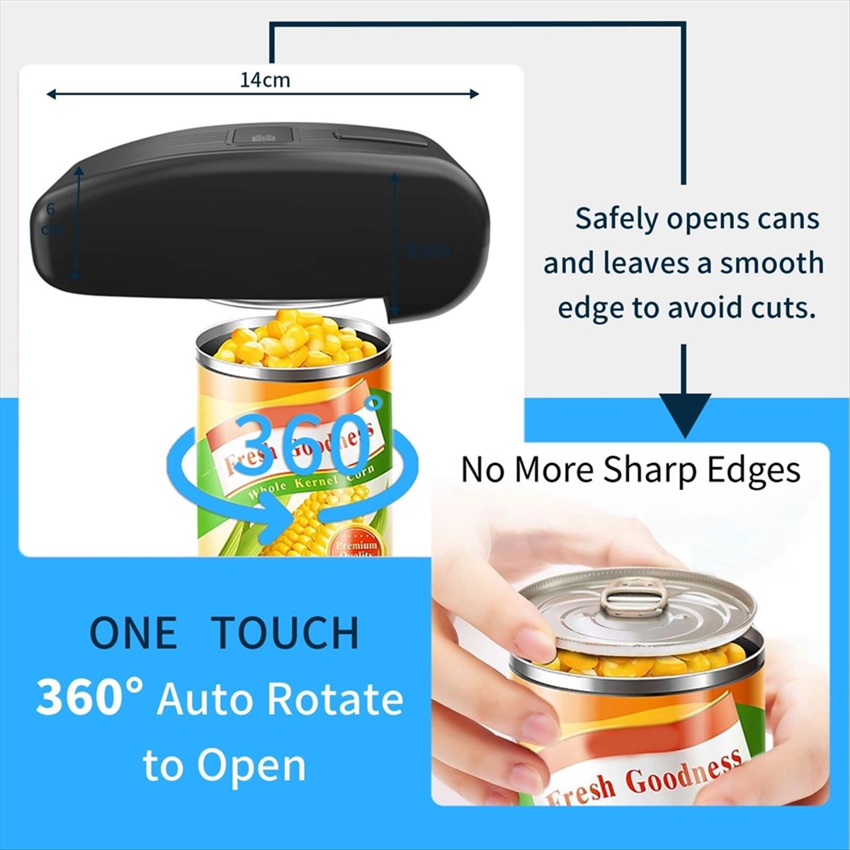 BHBL Electric Can Opener - One - Electric Can Opener recension och pris