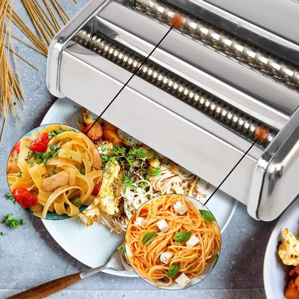 Pasta Maker Machine Stainless  - Kitchen Gadgets Smart recension och pris