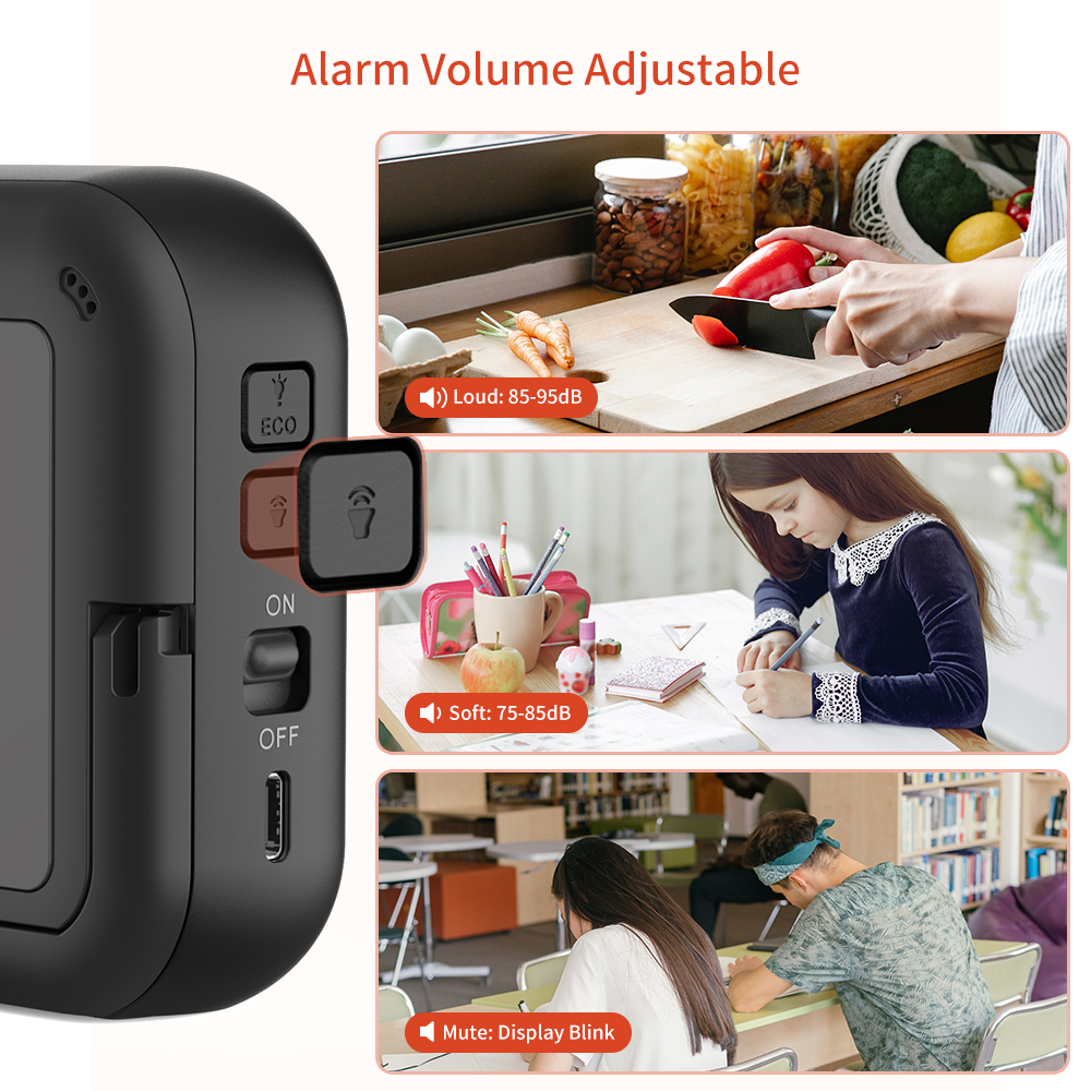 Fashion Visual Timer Rechargea - Kitchen Gadgets Smart recension och pris