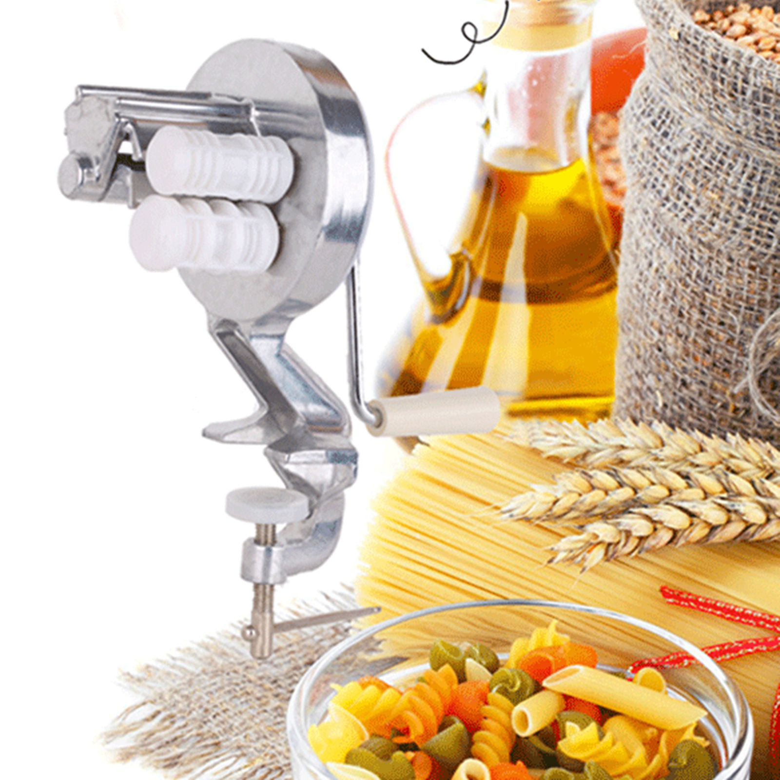 Hand Press Pasta Maker Machine - Kitchen Gadgets Machine recension och pris