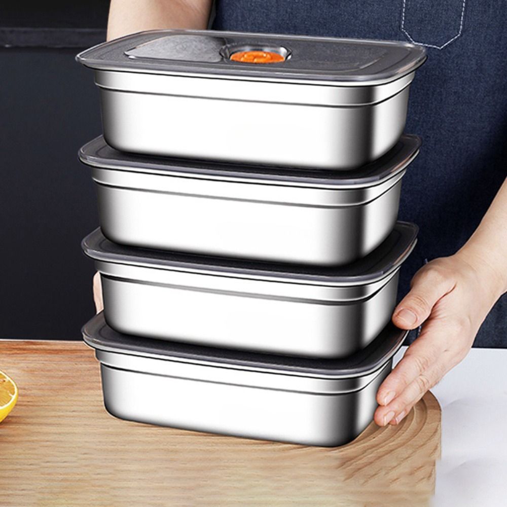 Stainless Steel Lunch Box Bent - Healthy Kitchen Gadgets recension och pris
