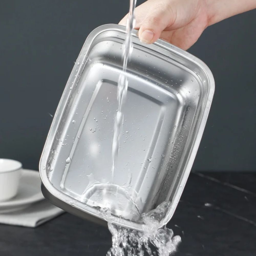 Stainless Steel Lunch Box Bent - Healthy Kitchen Gadgets recension och pris