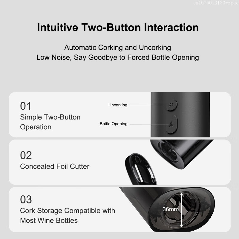 MIJIA Electric Wine Opener Bat - Electric Can Opener recension och pris