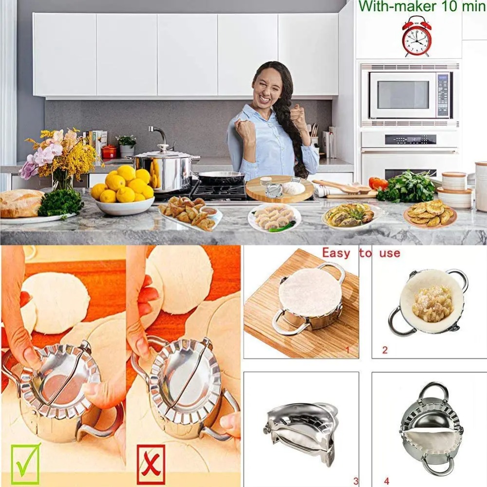 Stainless Steel Dumpling Maker - Kitchen Gadgets 2025 recension och pris