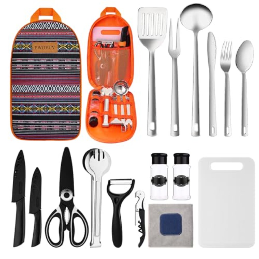 Camping Cooking Utensils Set-  - Kitchen Gadgets To Have recension och pris