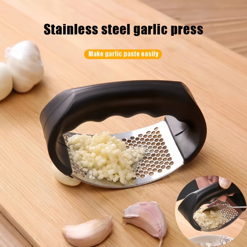 Heavy-Duty Manual Garlic Press - Manual Garlic Press recension och pris